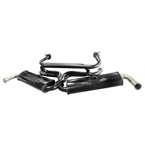 Dual Quiet Exhaust Systems