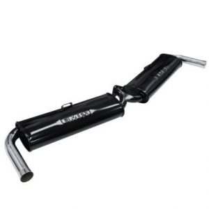 Dual Quiet Black with Chrome Tips – Type 3