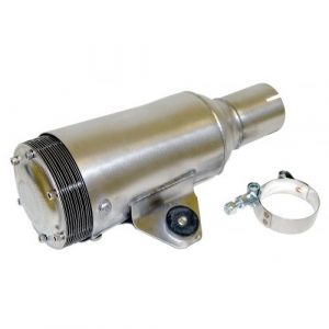 Spark Arrestor, 10" S/S Muffler with Mount, 4" Discs