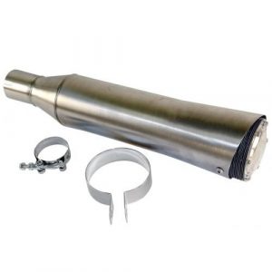 Spark Arrestor, 17" S/S Muffler without Mount, 4" Discs