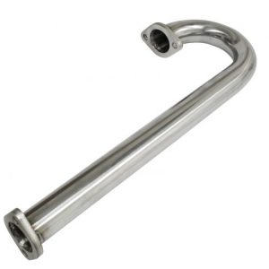 S/S J-Tubes with Flanges, Fits EMPI Exhaust 3255