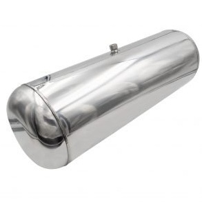 S/S Gas Tank, 8" X 24", End Fill, 5 Gallon