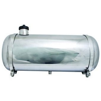 S/S Gas Tank, 8" X 30", End Fill, 6.1 Gallon