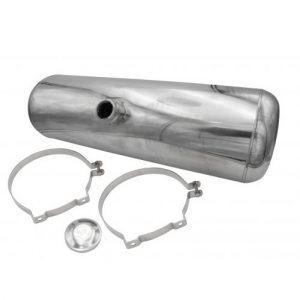 S/S Gas Tank, 8" X 33", Center Fill, 6.8 Gallon