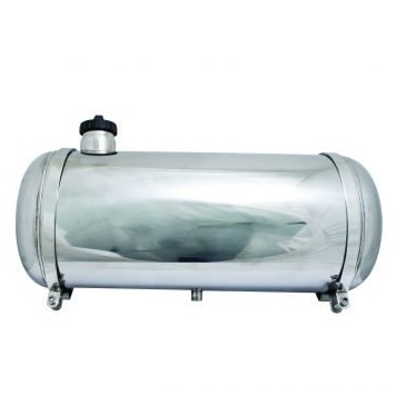 S/S Gas Tank, 8" X 33", End Fill, 6.8 Gallon, S/S Cap