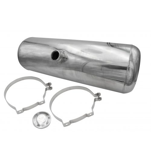 S/S Gas Tank, 10" X 30", Center Fill, 9.5 Gallon, S/S Cap