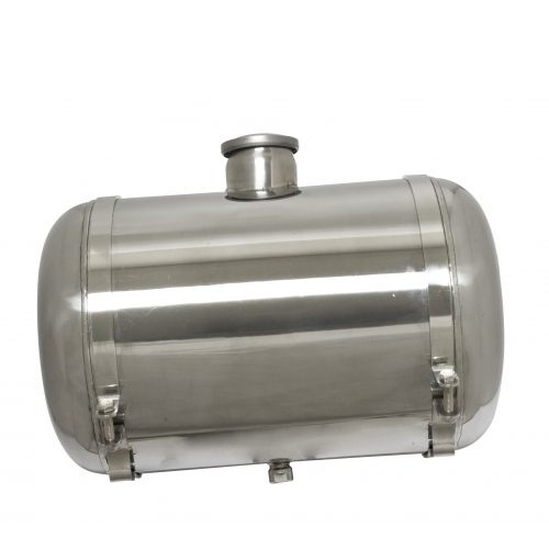 S/S Gas Tank, 10" X 16", Center Fill, 5 Gallon, S/S Cap