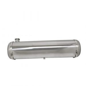 S/S Gas Tank, 10" X 40", End Fill, 13 Gallon, S/S Cap