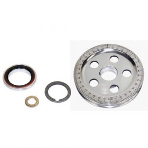 Sand Seal Power Pulley Kit, Bolt-In (Supplied with Aluminum Collar and Orange Seal)