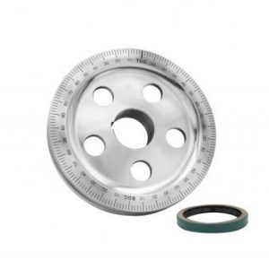 Polished Sand Seal Power Pulley with Holes - with Green Seal : Machine In