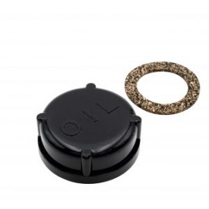 Replacement Black Plastic Screw-On Cap