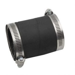 Off-Road Air Cleaner Mount with Clamps, 2" Neck, for Stock VW Carb.