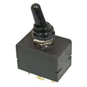 Sealed Toggle Switch, On/Off/On (2-Pole)