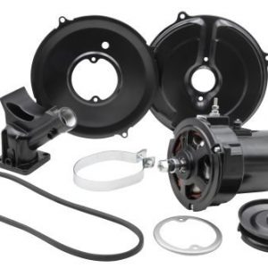 EMPI Alternator Kit, Black (Choose Amperage)