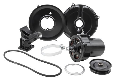 EMPI Alternator Kit, Black (Choose Amperage)