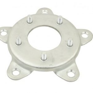 Wheel Adapter Set , Chevy to 5 Lug VW , Steel , 26.55 mm , 2 per Set