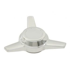 Chrome 3 Spoke Knock-Offs, Set of 4