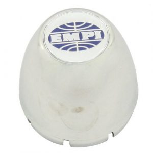 Replacement Cap Only, Chrome with Logo, Fits AE Only