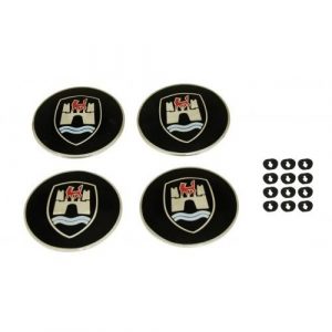 Wolf Crest, Set of 4 with Retainers