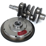 4340 Wedge-Mated Crank/Lightweight Flywheel, Chevy Journals