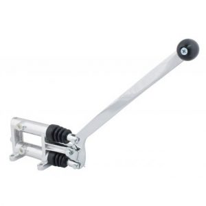 Turning Brake, Single Handle, Angled, 3/4"