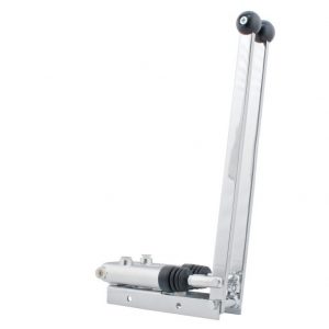 Turning Brake, Dual Handle, Upright, 3/4"