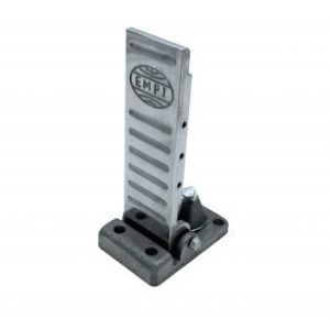 EMPI Billet Throttle Pedal with Ball Milled Grooves & EMPI Logo