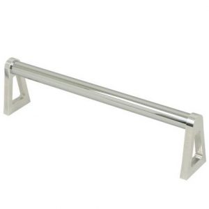 Chromed Steel Foot Rest, Direct Mount