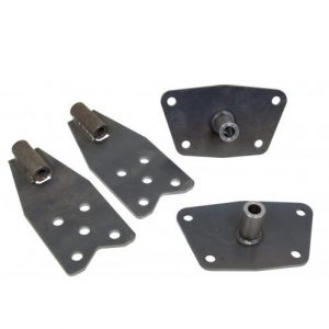 Conversion Plate, Stock VW Torsion Housing, 4 piece. Kit Offset to Clear Stock Housing