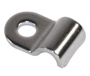 Stainless Steel Clamp, 3/16" Line (Set of 4)