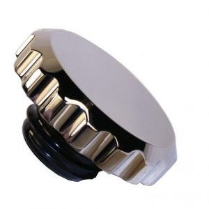 Billet Aluminum Screw-On Gas Cap for S/S Tanks, Each