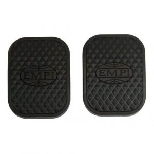 Pedal Pads Clutch / Brake, with EMPI Logo, Pair