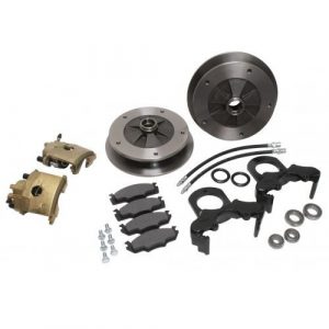 Zero Off-Set Front Disc Brake Kit Ball Joint, 5-Lug, 5x205 to '68 & Later