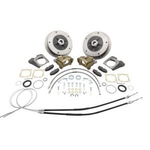 Rear Disc Brake Kit, Upgraded Version w/ E-Brake, Zero Off-Set, 5x205 I.R.S., 68-72, Swing Axle ‘68