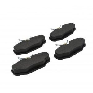 Premium Brake Pads, Set of 4, For P/N: 22-6123-B & 22-6124-B Calipers