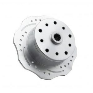 EMPI Scalloped Brake Rotor, IRS or Long Spline Swing (Choose Side)