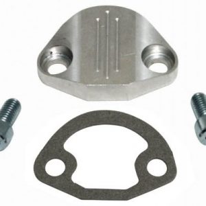 Billet Fuel Pump Block-Off with Hardware (Choose Color)