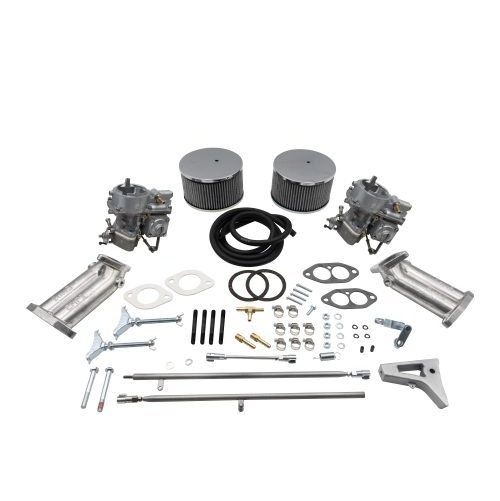 Brosol/Solex 40mm Dual Carburetor Kit : Dual Port, Fits Type 1