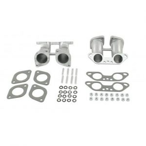 EMPI Dual HPMX or IDF Manifold Kit for 1700-2000cc Type 2/4 & 914 (Ball Burnished Finish)