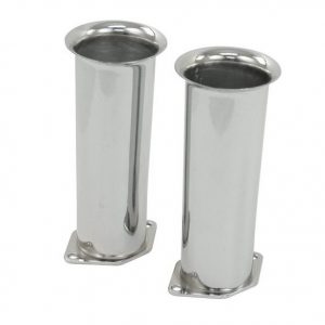 6" Chrome Velocity Stacks, Pair