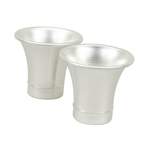 EMPI Aluminum Pro Velocity Stacks, 3 1/2" H x 3 7/8" W on Top, Pair