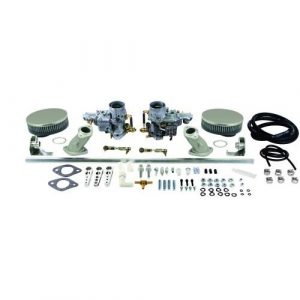 WEBER 34 ICT Dual Carburetor Kit : Single Port, Fits Type 3