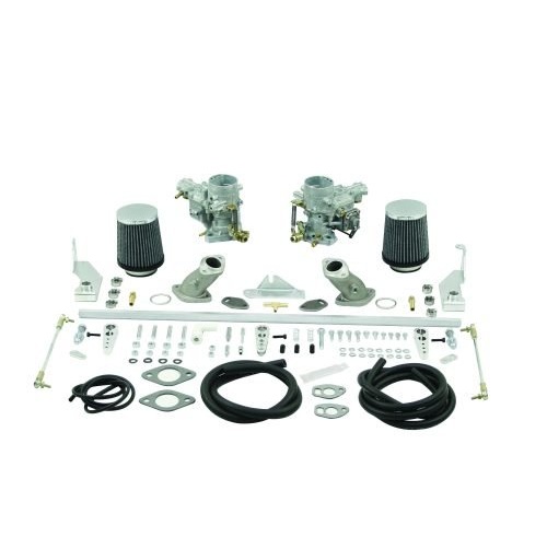 WEBER 34 ICT Dual Carburetor Kit : Single Port, Fits Type 1