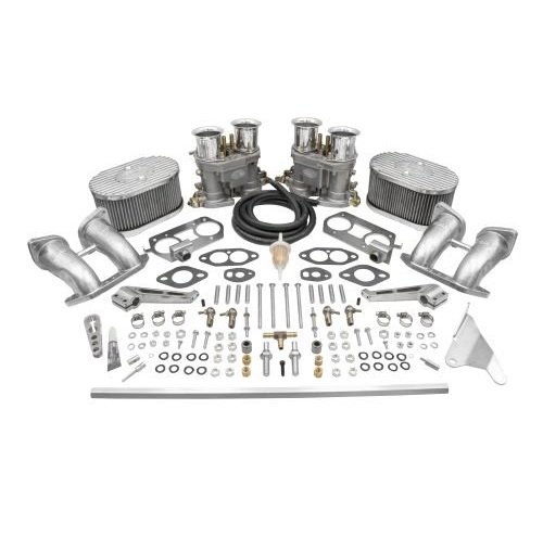 EMPI D-Series 40mm Dual Carburetor Kit : Dual Port, Fits Type 2, 4 and 914