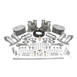 EMPI D-Series 45mm Dual Carburetor Kit : Dual Port, Fits Type 2, 4 and 914