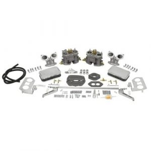 EMPI D-Series 40mm Dual Carburetor Kit : Dual Port, Fits Type 3