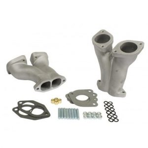 Stage 2 Match-Ported Off-Set Manifolds for HPMX/IDF/Dellorto/EMPI D Carburetors, Pair