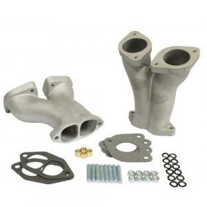 Stage 3 Match-Ported Off-Set Manifolds for HPMX/IDF/Dellorto/EMPI D Carburetors, Pair