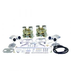 EMPI 40mm HPMX Dual Carburetor Kit : Dual Port, Fits Type 1, without Air Cleaners