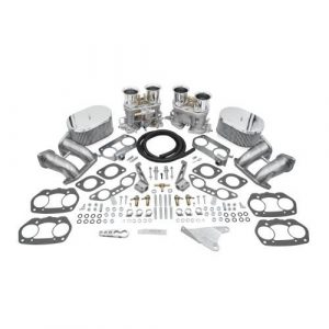 EMPI 44mm HPMX Dual Carburetor Kit : Dual Port, Fits Type 2, 4 and 914